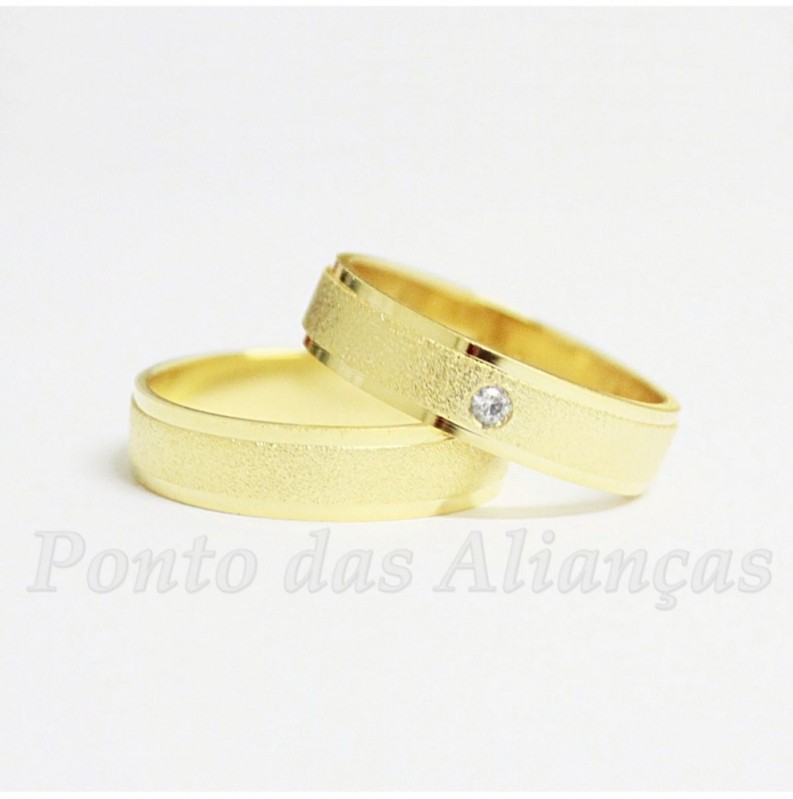 Alianças de Casamento de Ouro Jd São João - Aliança de Casamento Luxo