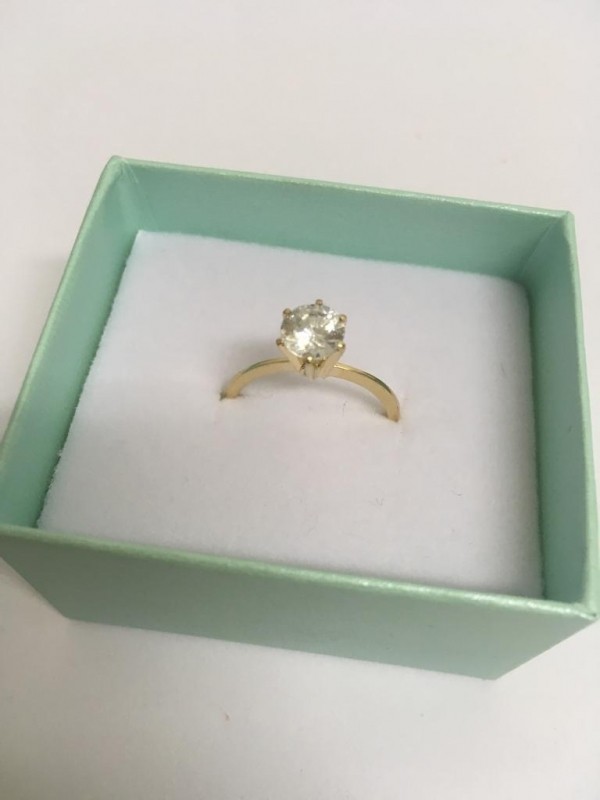 Anéis em Ouro 18k Feminino Engenheiro Goulart - Anel em Ouro Branco