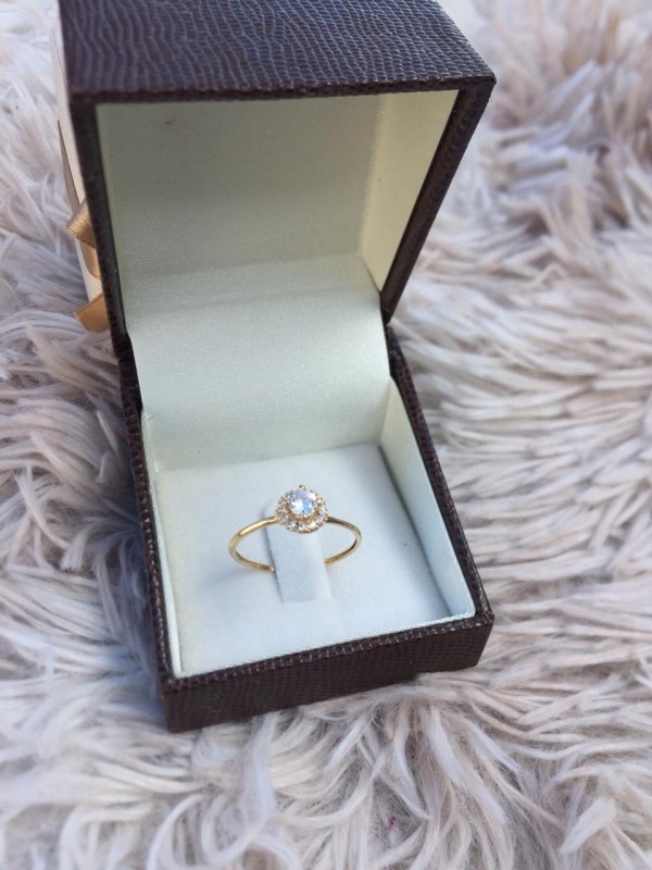 Anéis em Ouro Feminino Trianon Masp - Anel em Ouro Branco