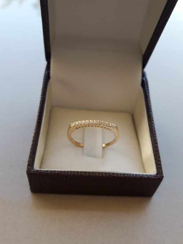 Anel em Ouro Feminino Itaquera - Anel em Ouro 18k Feminino