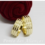 aliança de ouro 18k José Bonifácio