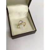 anel em ouro 18k feminino Santa Efigênia