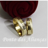 pedido aliança de ouro 18k Tatuapé